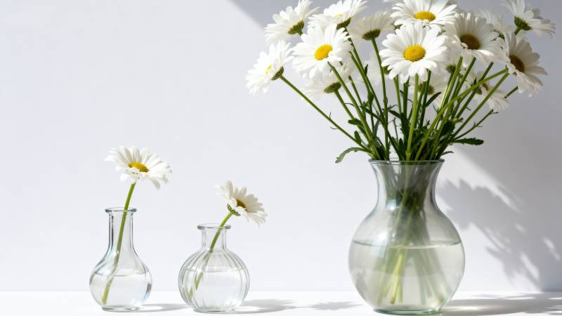 雏菊静物之美图片