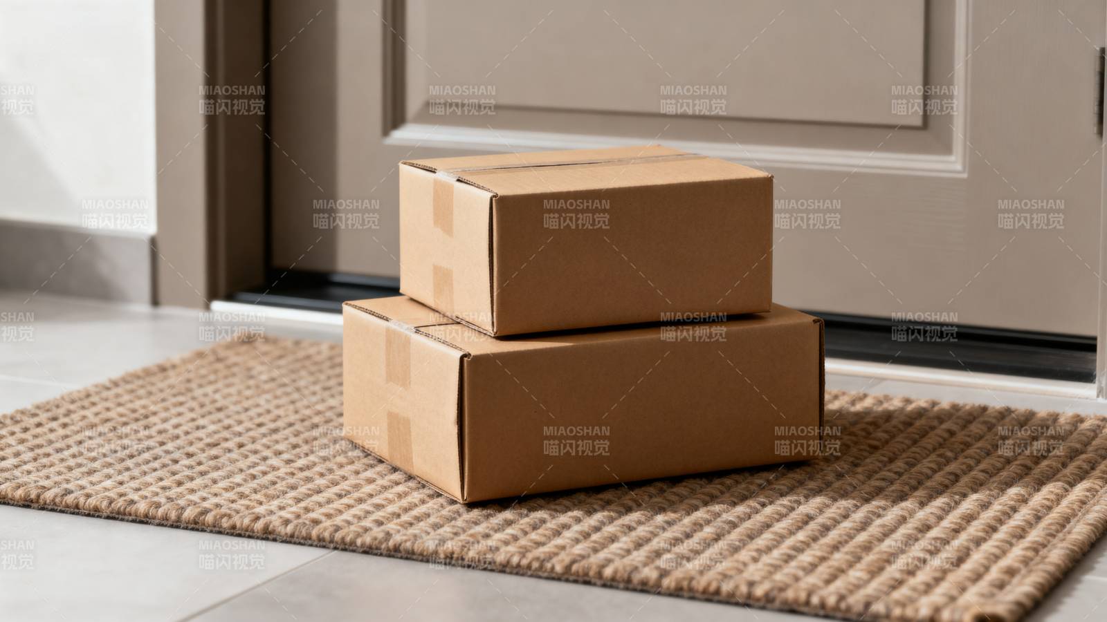 门口的快递箱图片