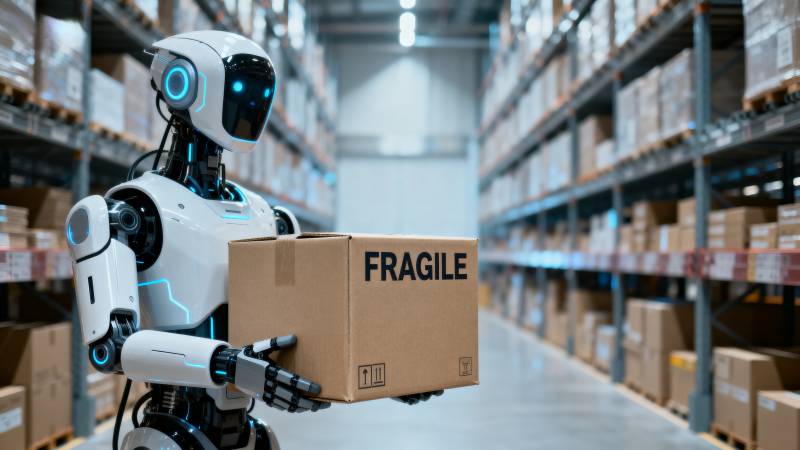 机器人搬运易碎品图片