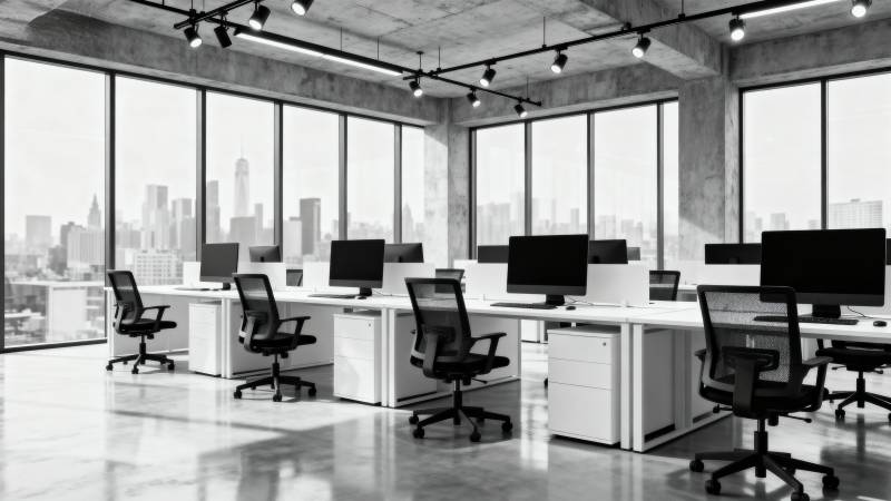 现代办公空间图片