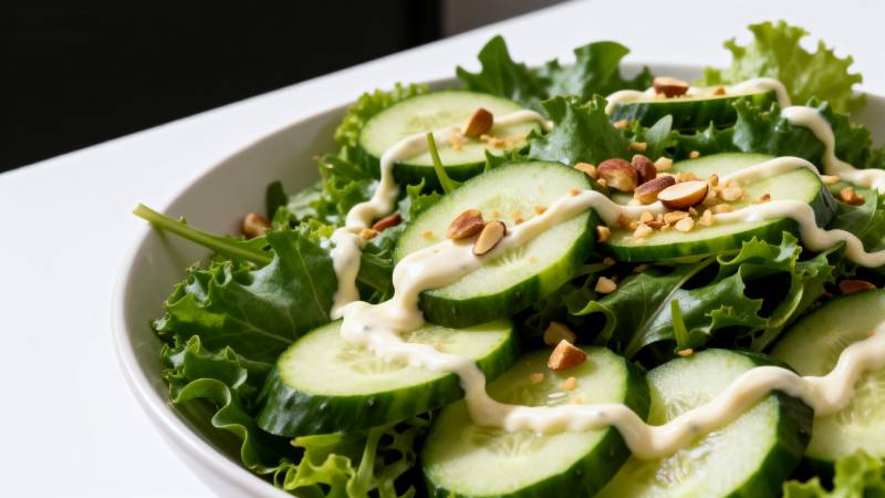 清爽黄瓜沙拉图片