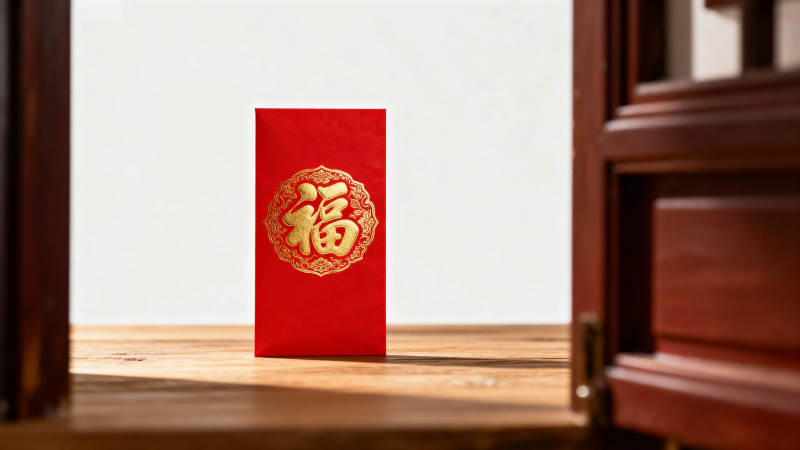 福字红包迎新春图片