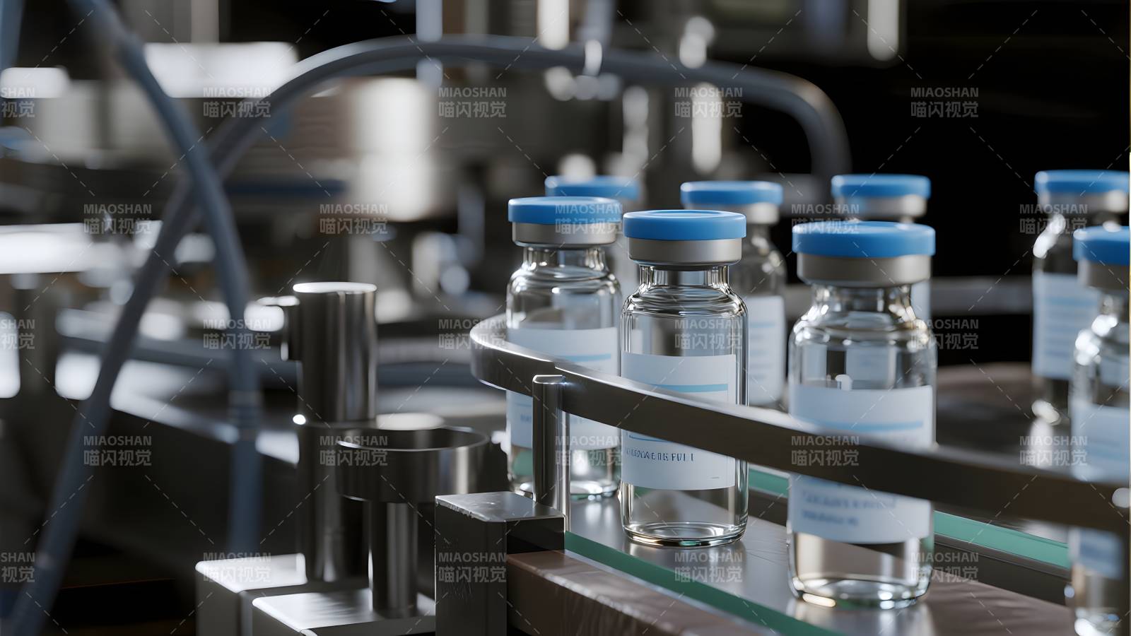 药瓶生产线图片