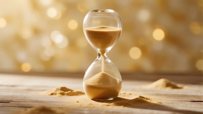 沙漏时光流逝图片