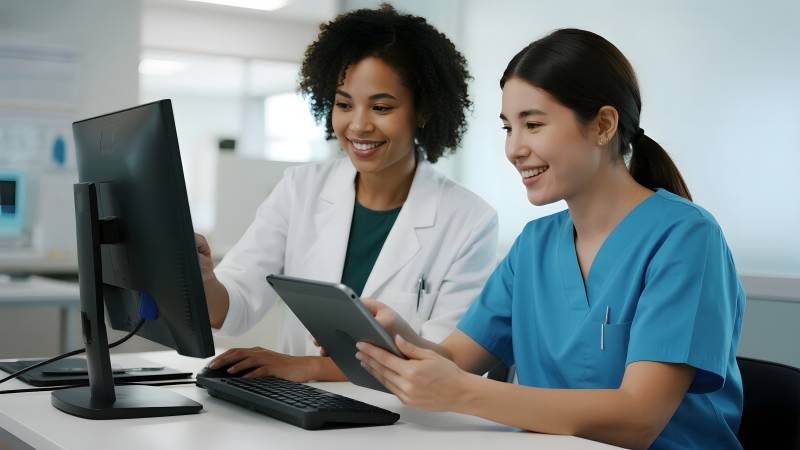 医护协作共诊图片