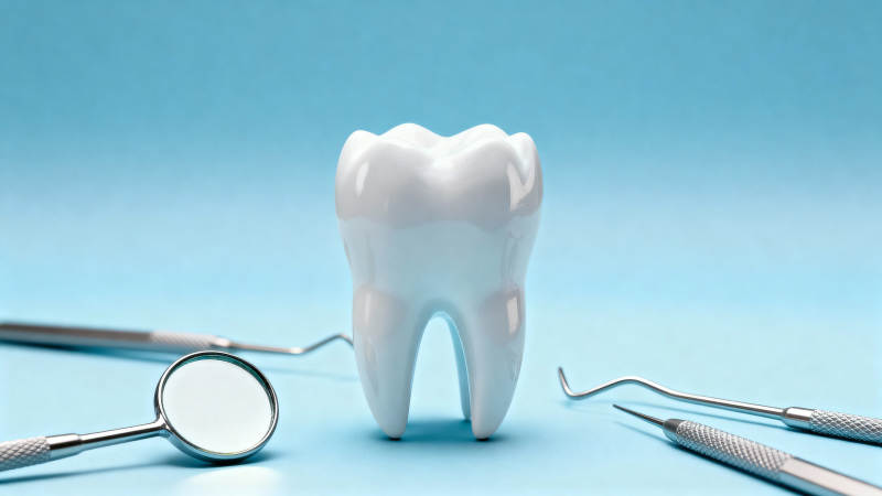 牙齿与牙科工具图片