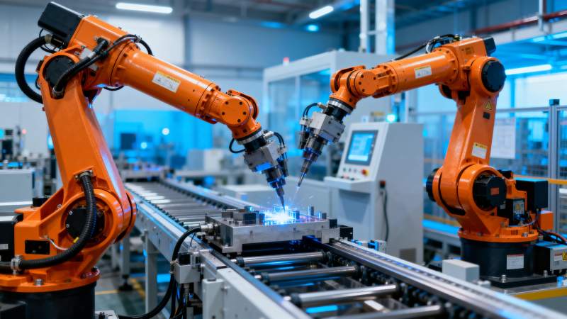 智能焊接机器人图片