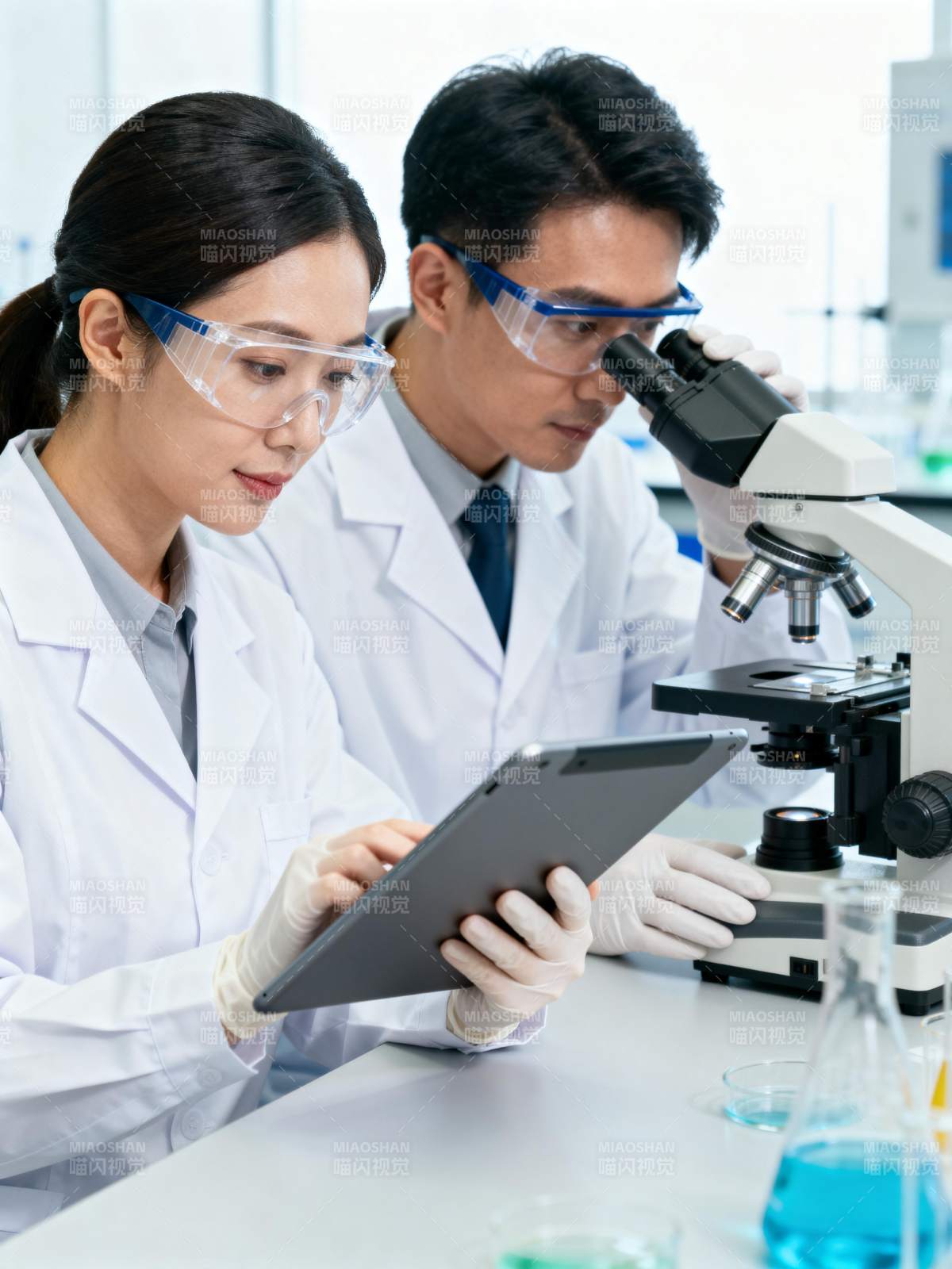 实验室科研合作图片