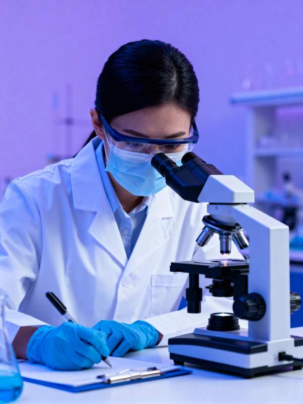 实验室科研人员工作图片