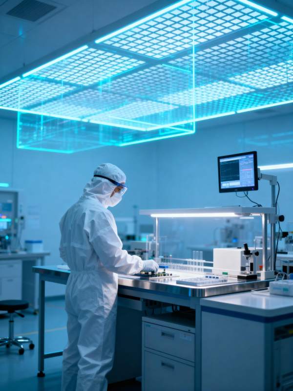 实验室科研人员工作图片