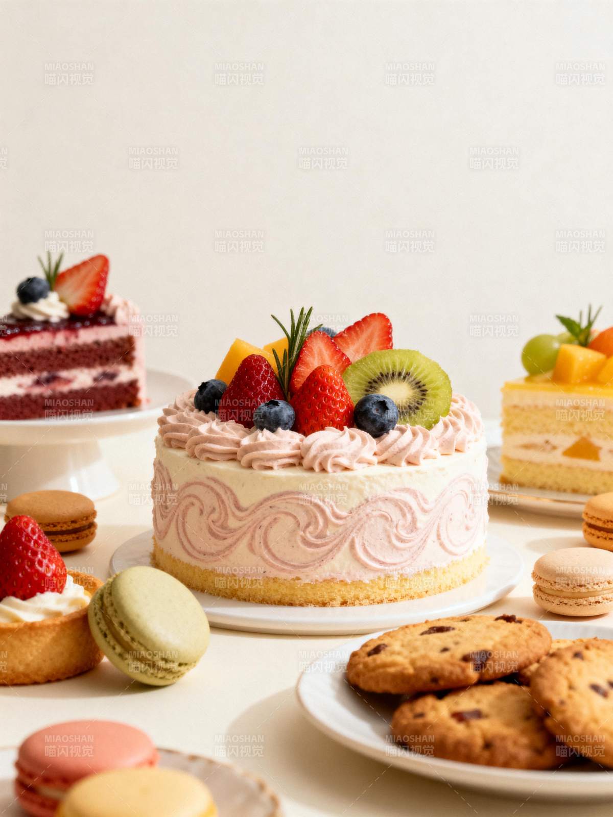 甜蜜蛋糕盛宴图片