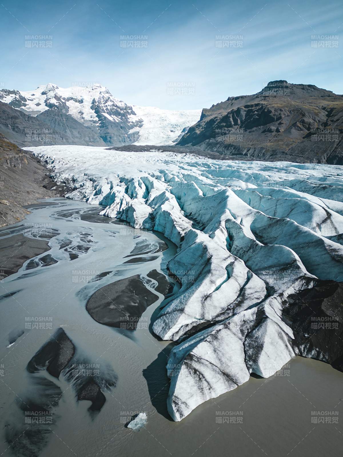 冰川壮丽景观图片