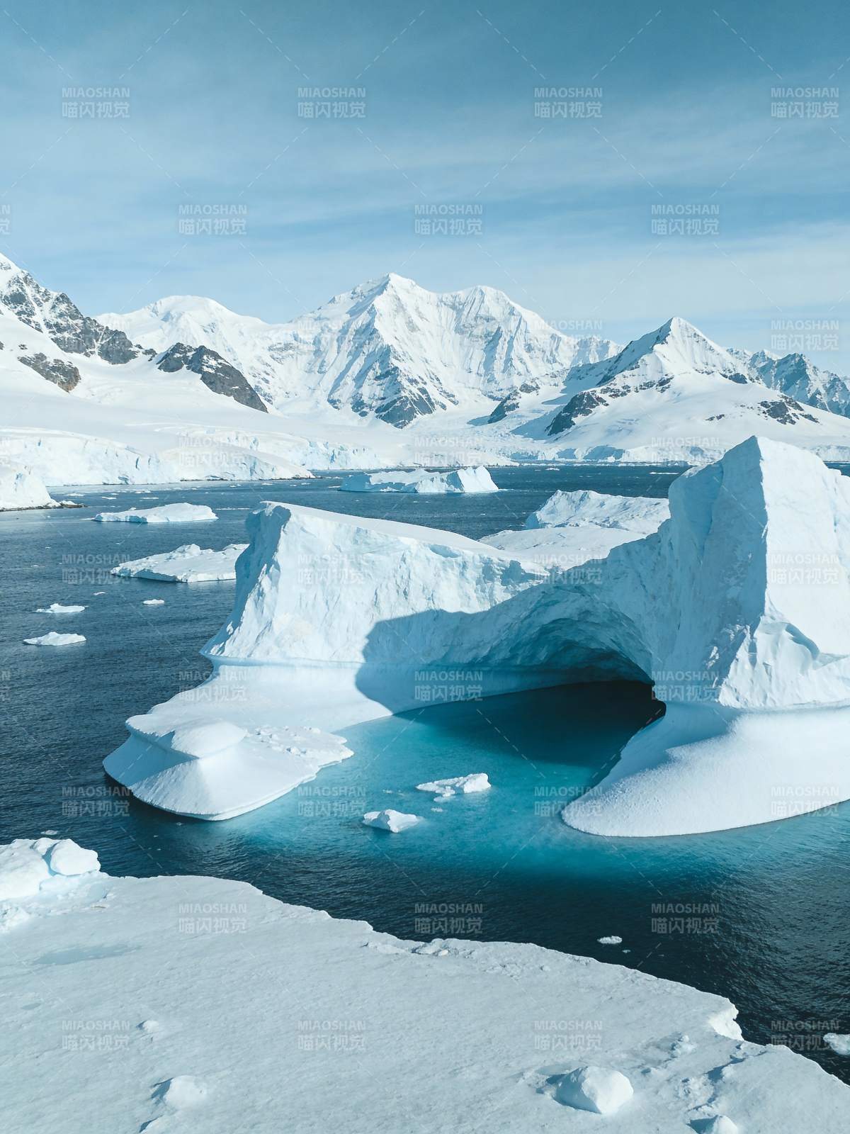 极地冰川奇景图片