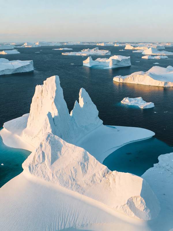 极地冰山奇景图片