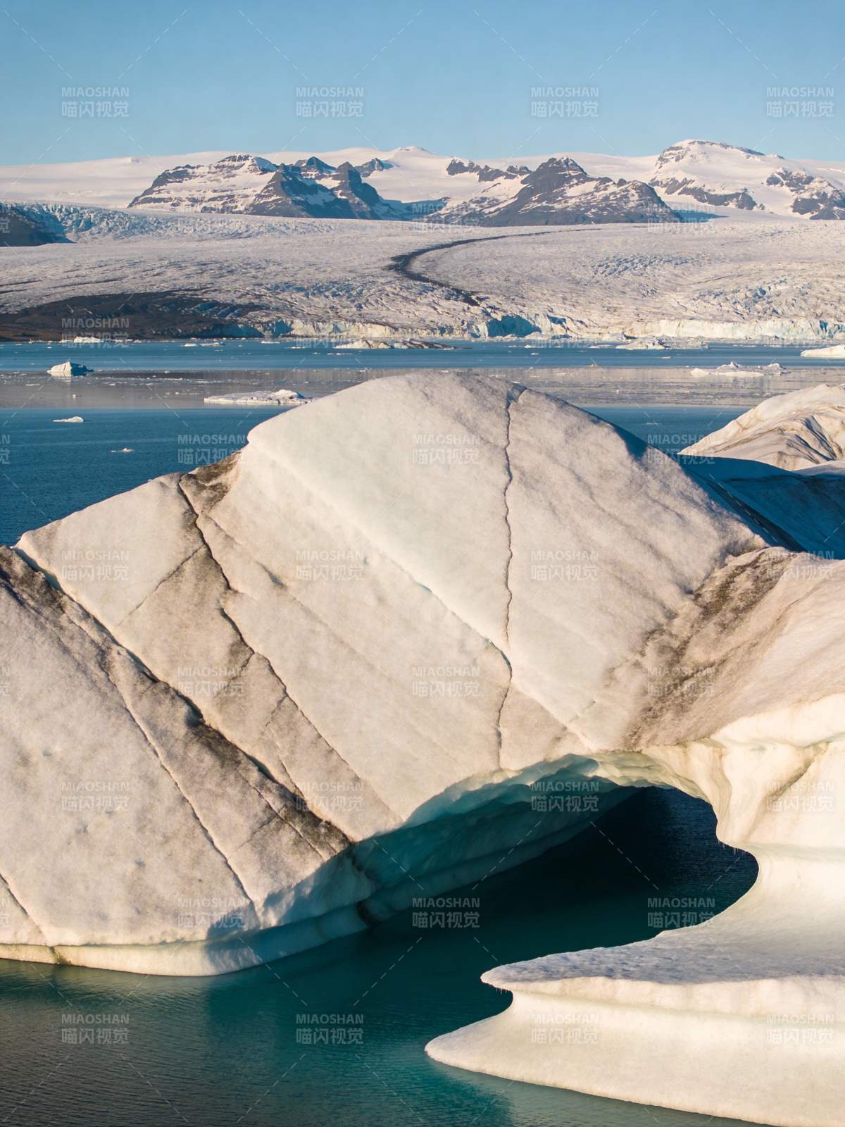 冰川奇景图片