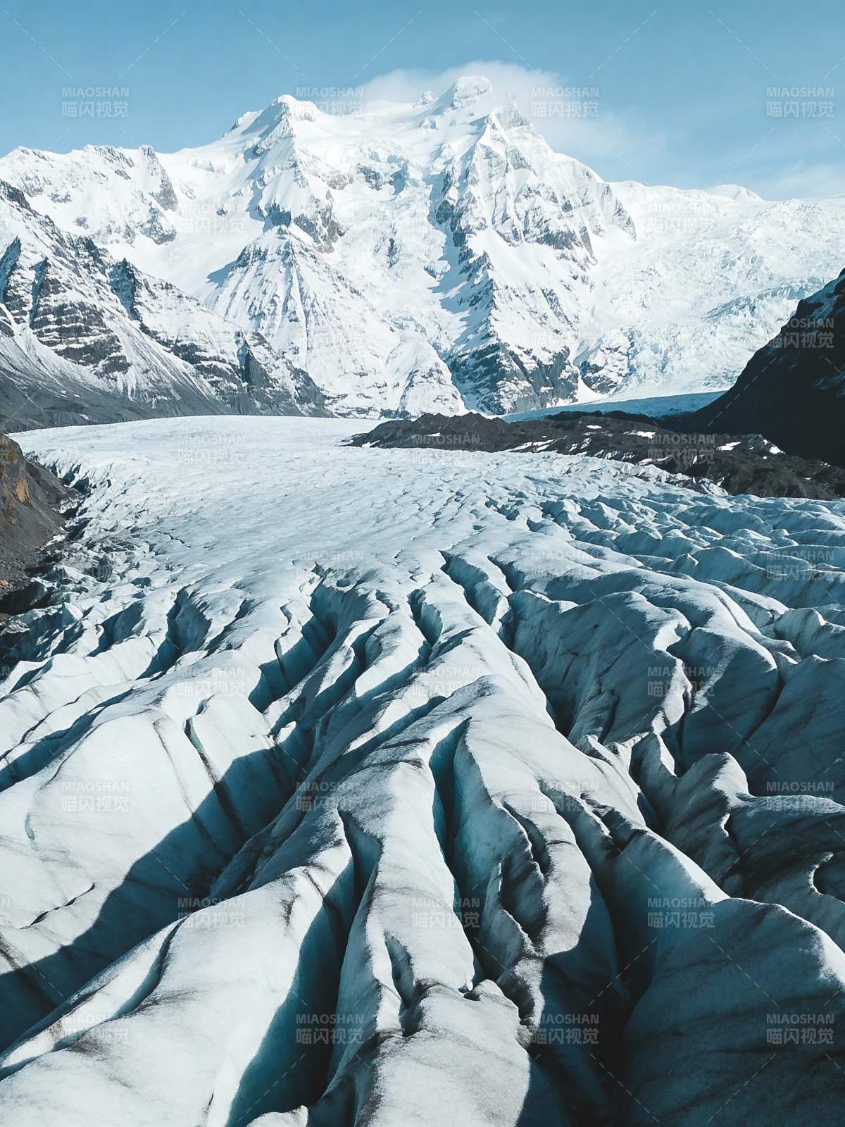 冰川雪山壮丽景色图片
