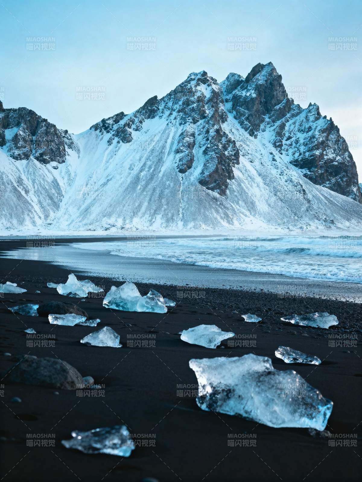冰川碎影图片