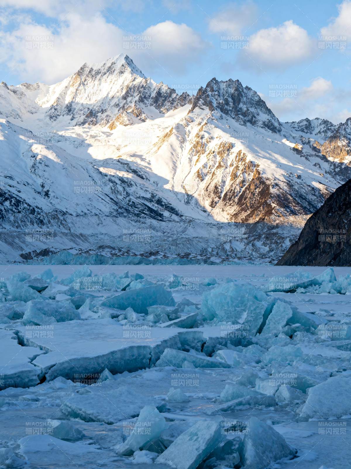 冰川雪山奇景图片