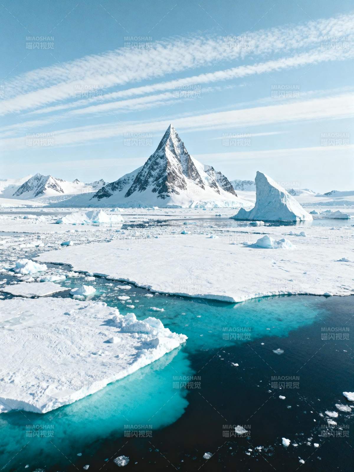 极地冰川奇景图片