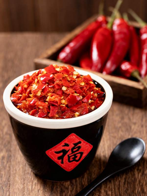 红油辣椒酱图片