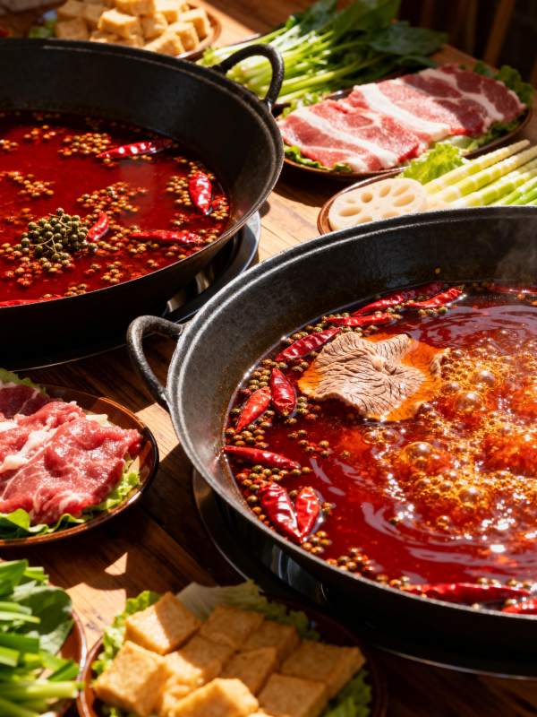 麻辣火锅盛宴图片