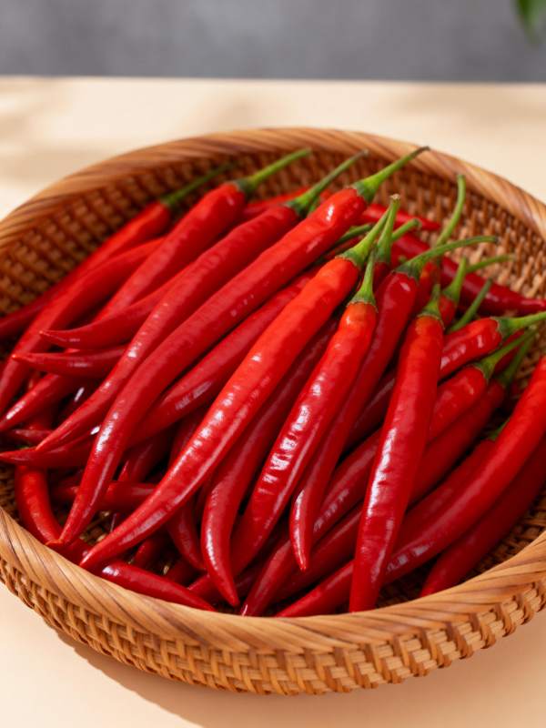 红辣椒满篮图片