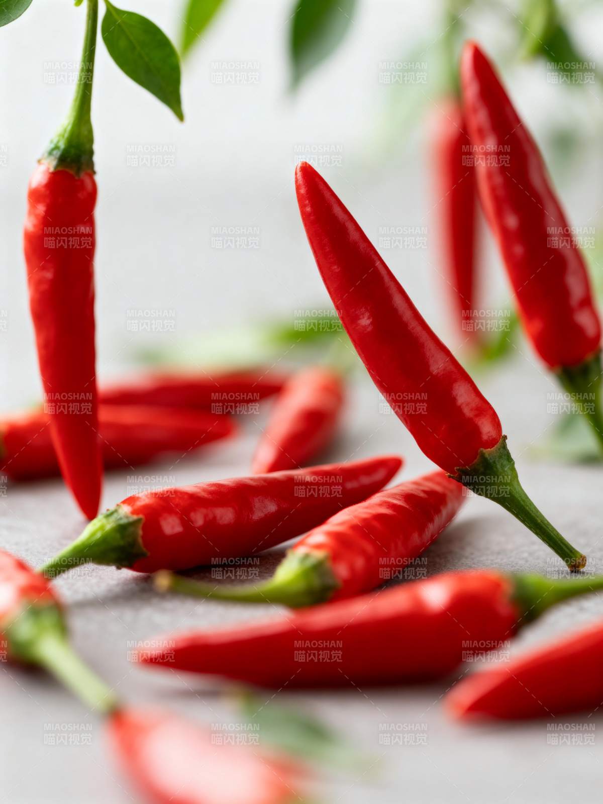 红辣椒特写图片