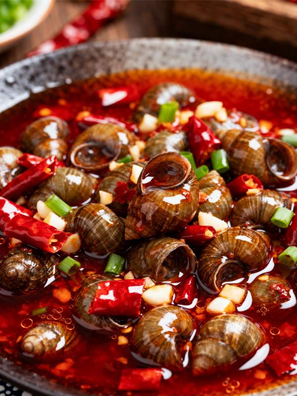 麻辣田螺盛宴图片