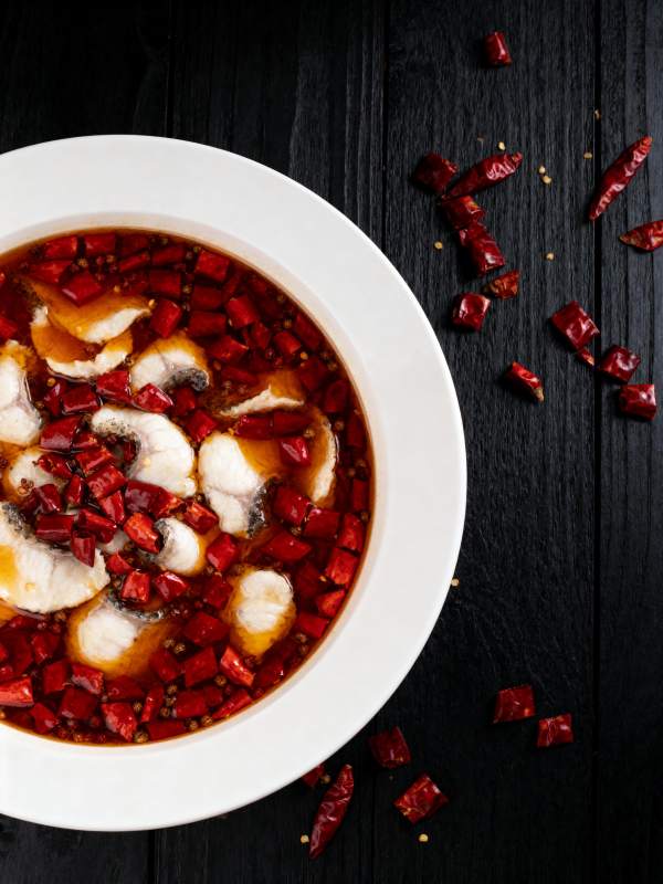 麻辣鱼片汤图片