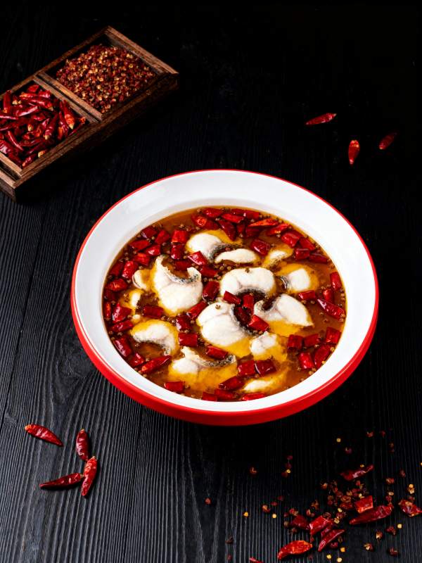 麻辣鱼片汤图片