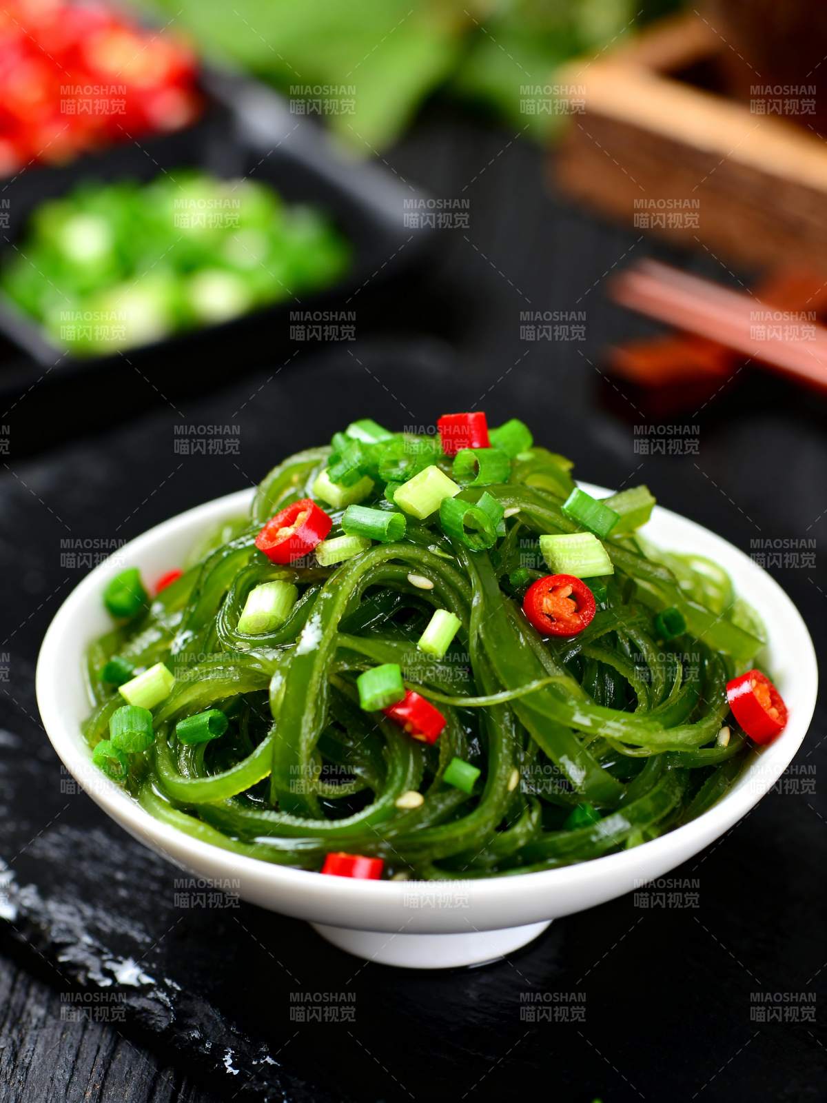 凉拌海带丝图片