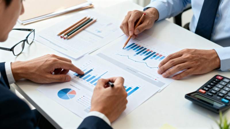 商务会议分析图表图片