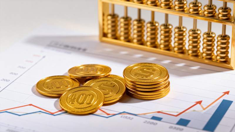 财富增长趋势图片