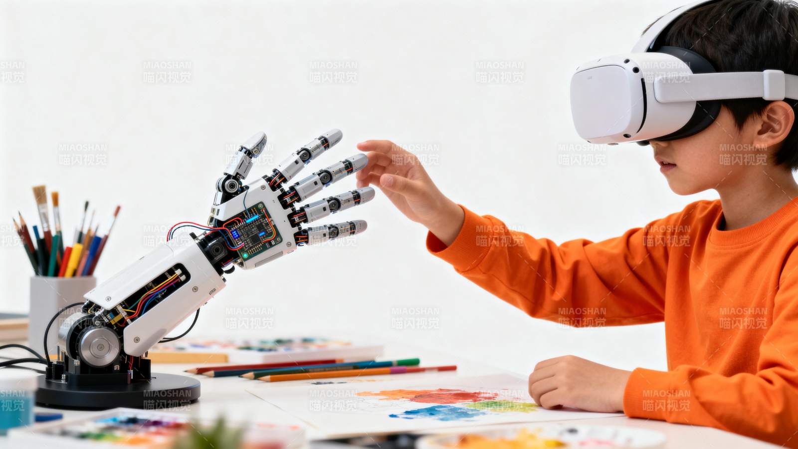 儿童体验机械臂VR图片