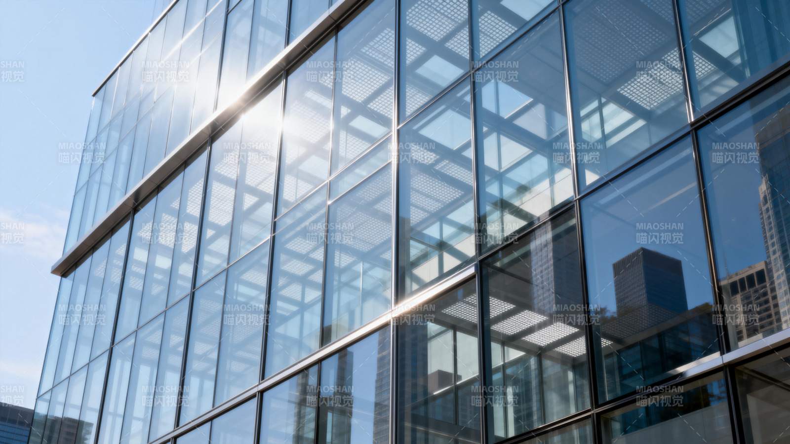 现代玻璃幕墙建筑图片