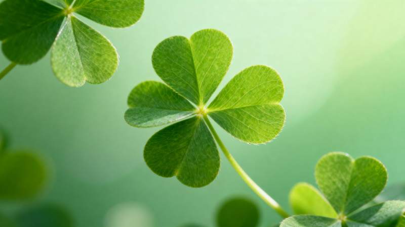 四叶草的幸运象征图片