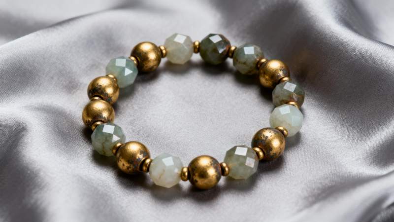 珠光宝气手链图片