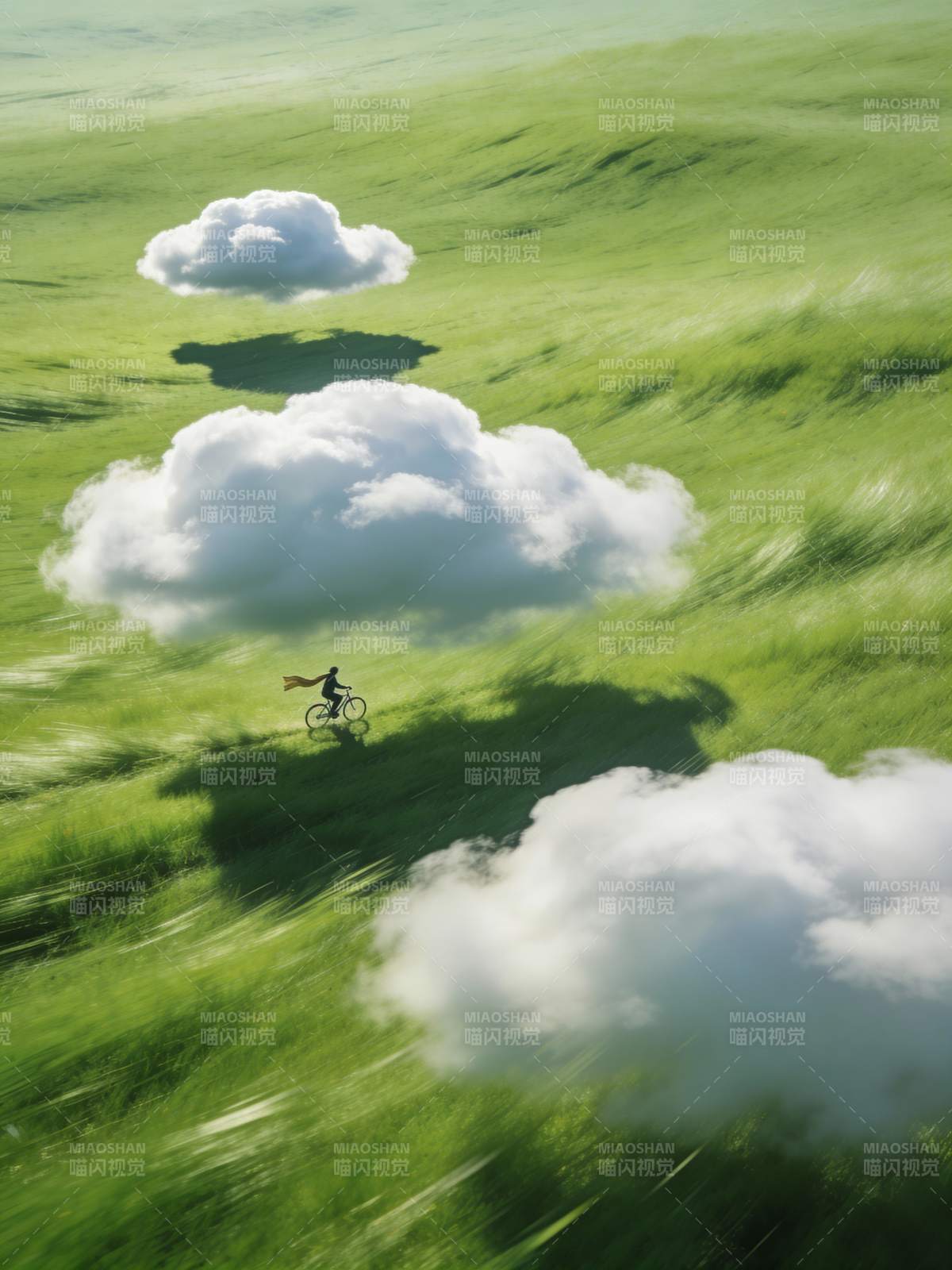 云上骑行图片