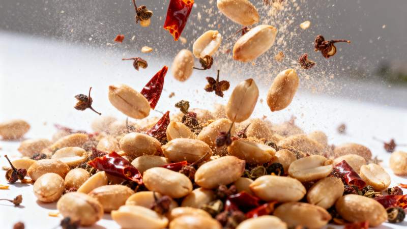 香辣花生飞舞图片