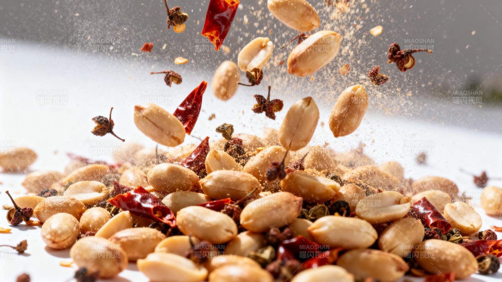 香辣花生飞舞图片