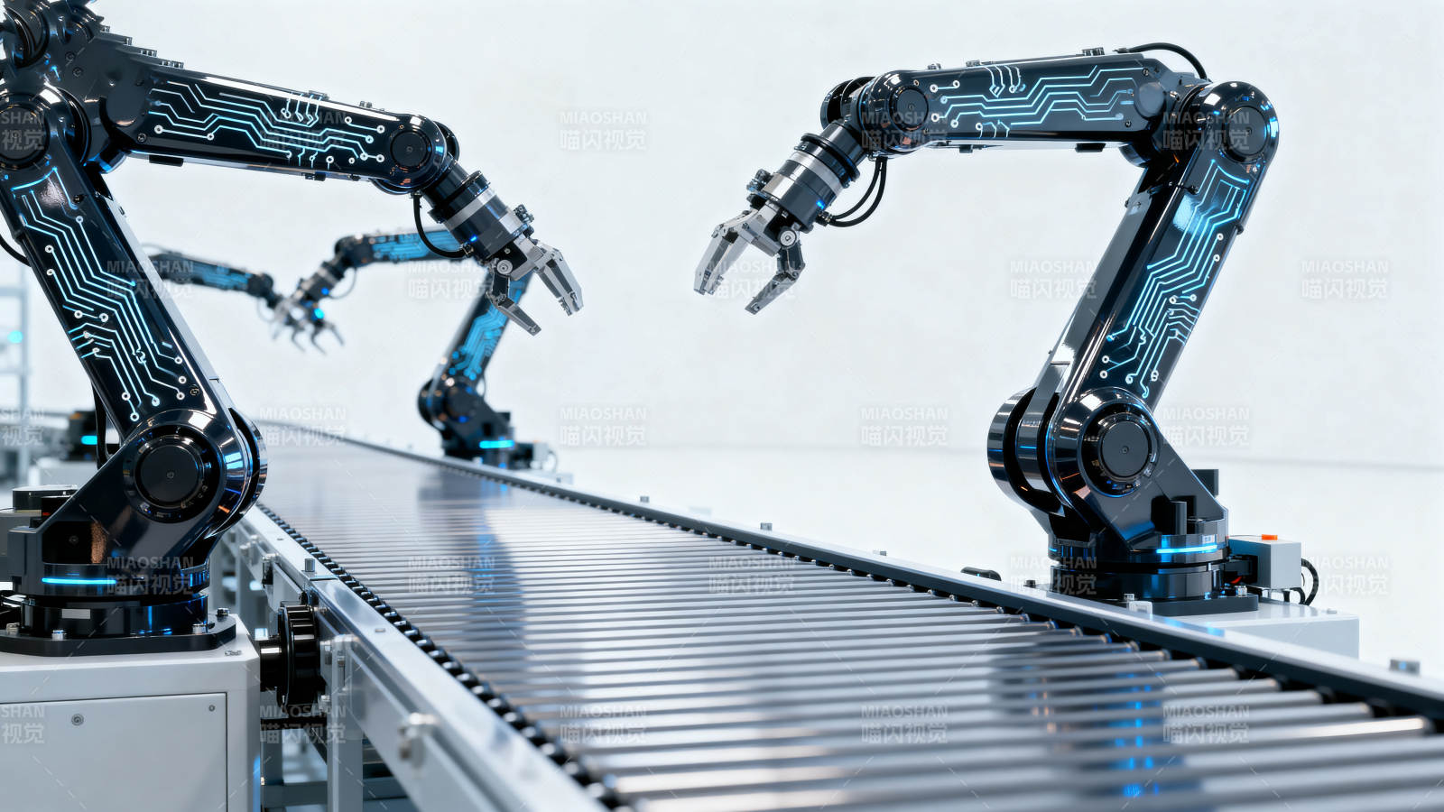 智能机械臂作业图片